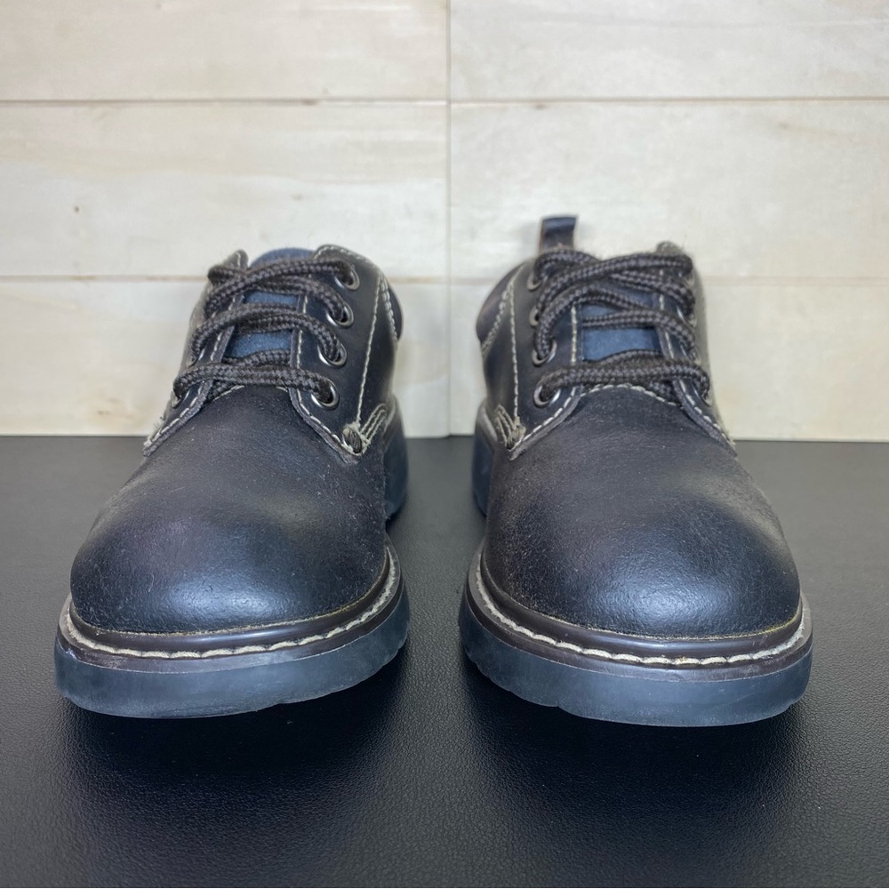 Skechers Y2K Sneakers Vintage Brown Leather Kid's Youth Size 11.5 Shoes 8174L - Picture 5 of 11